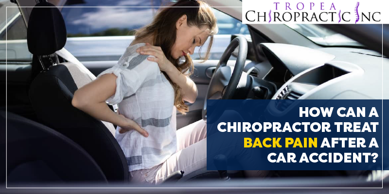 How can a Chiropractor treat back pain after a car accident